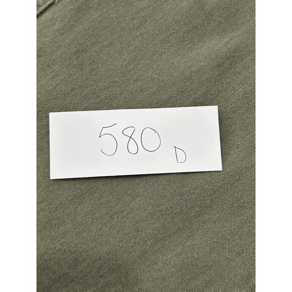 Jones New York Straight Leg Mid Rise Chino Pants Olive Green Sz 12 Utility - Picture 11 of 12